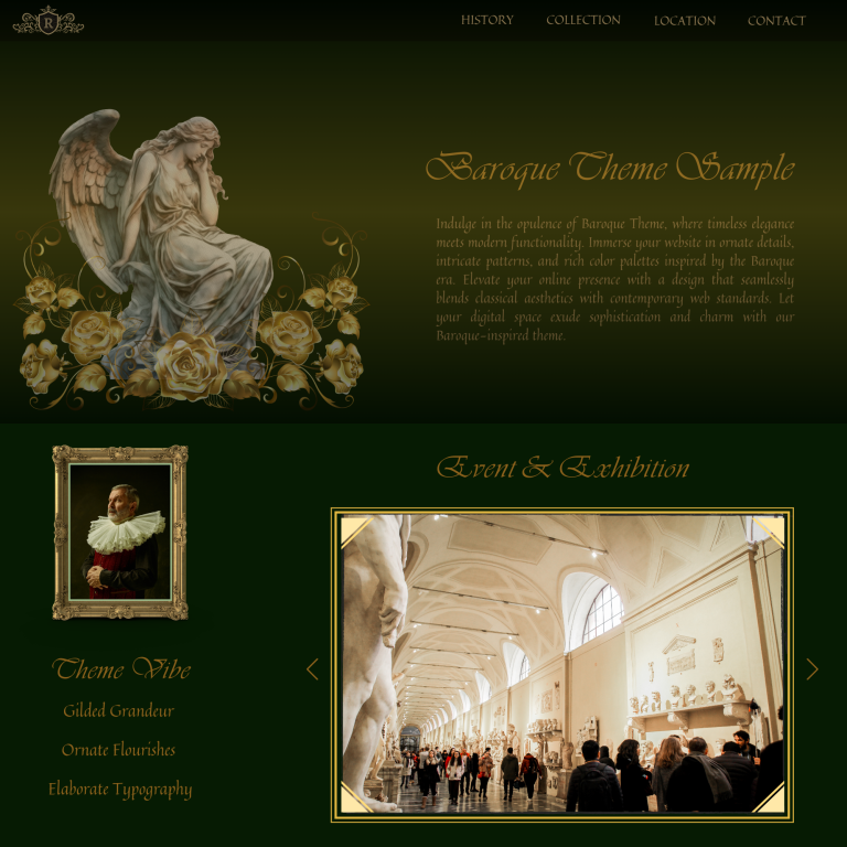 BAROQUE THEME SAMPLE